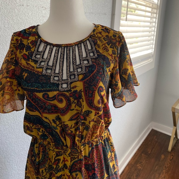 Anthropologie beaded jumpsuit - Picture 5 of 5